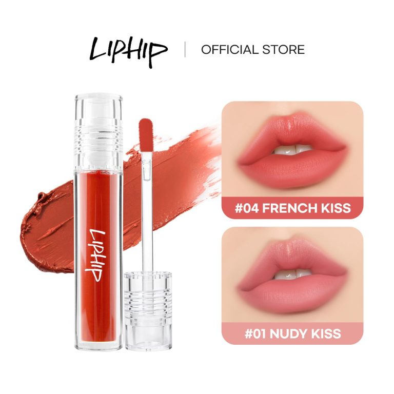 LipHip Velvet Tint màu #4 French Kiss